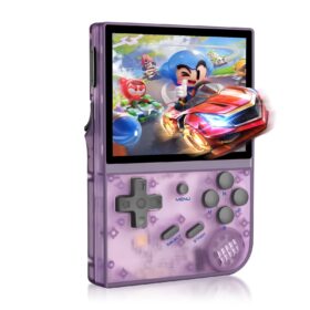 R36s Retro Handheld Game Console with 64G 3.5 Inch